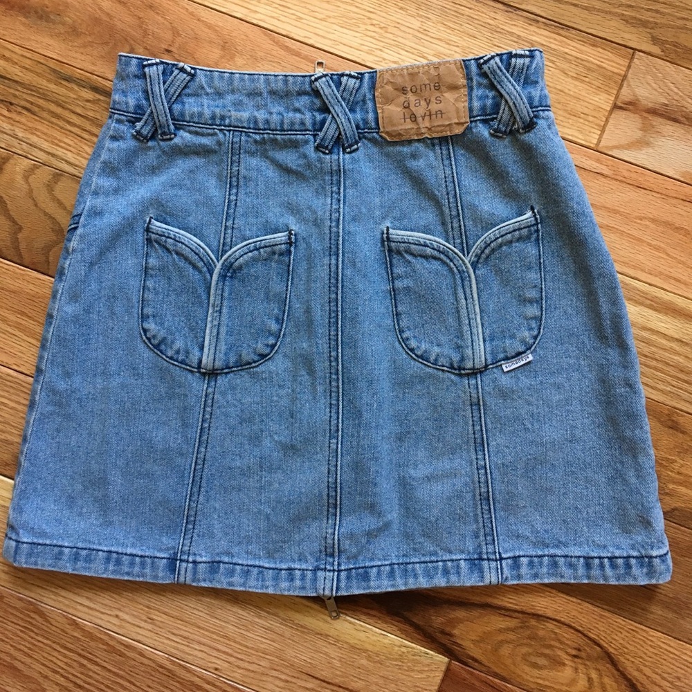 Somedays Lovin Denim Skirt - Small - Picture 3 of 3